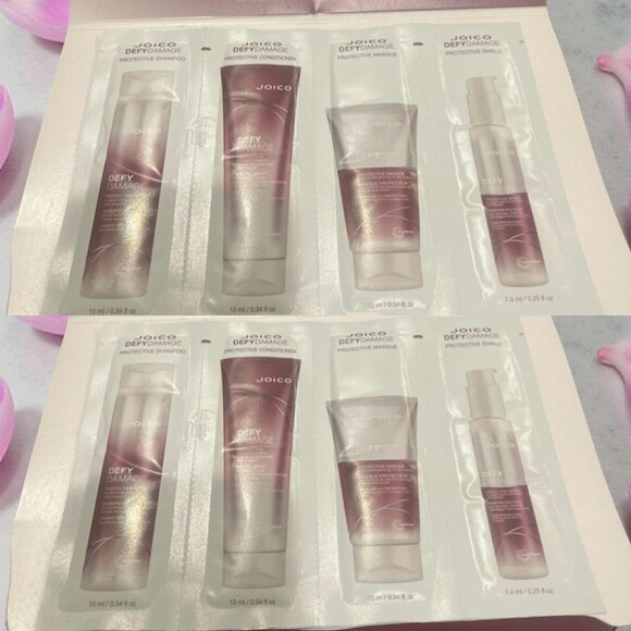 Joico Defy Damage Protective Shampoo, Conditioner, Masque & Shield Sample 2 Set - Picture 1 of 1
